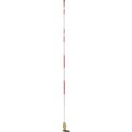 Tapco 2673-00001 Hydrant/Utility Marker, 5' Long with Flat Bracket, Red/White 2673-00001